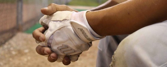 bench hands field park